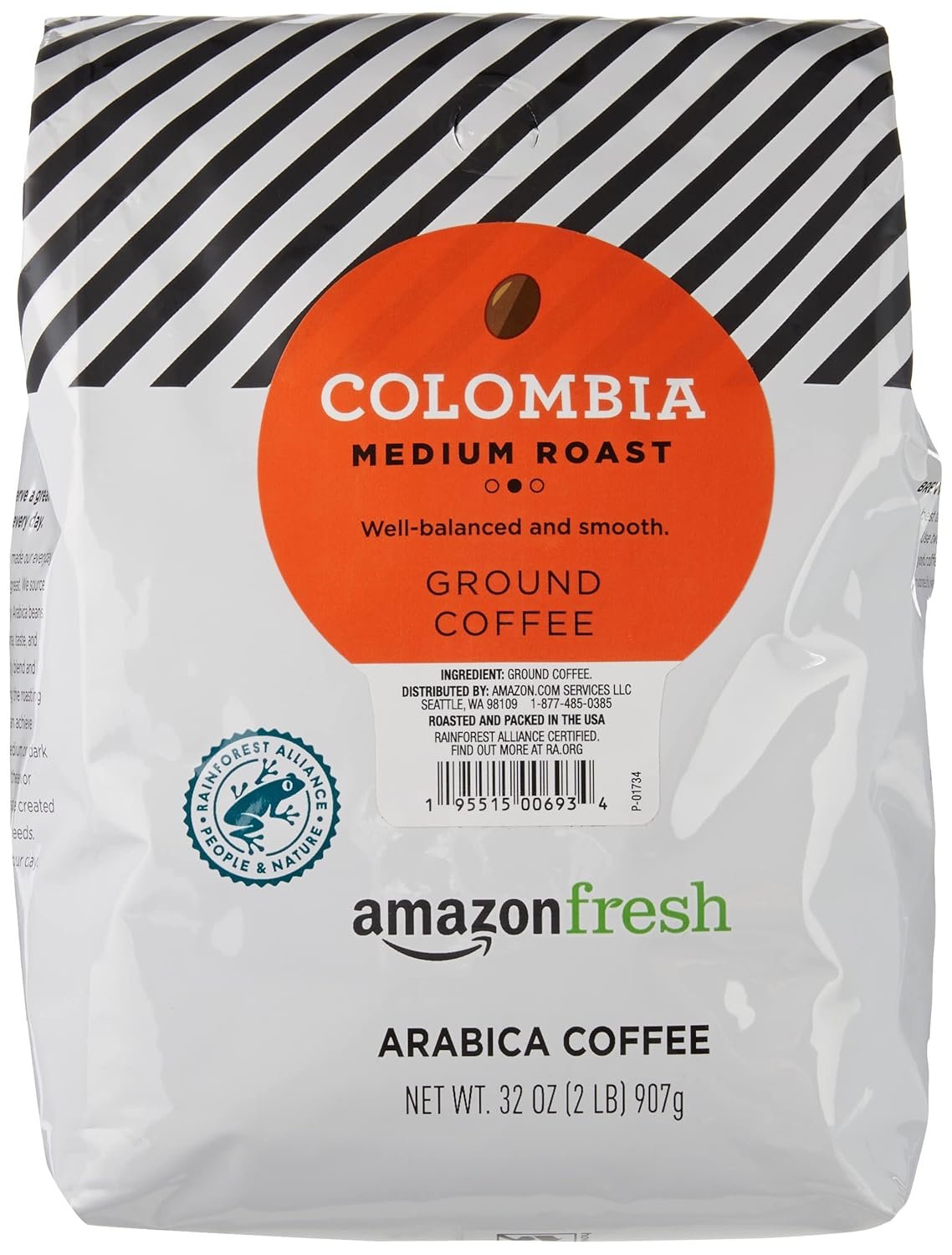 Awaken Your Senses: A Review of Amazon Fresh Colombia Ground Coffee