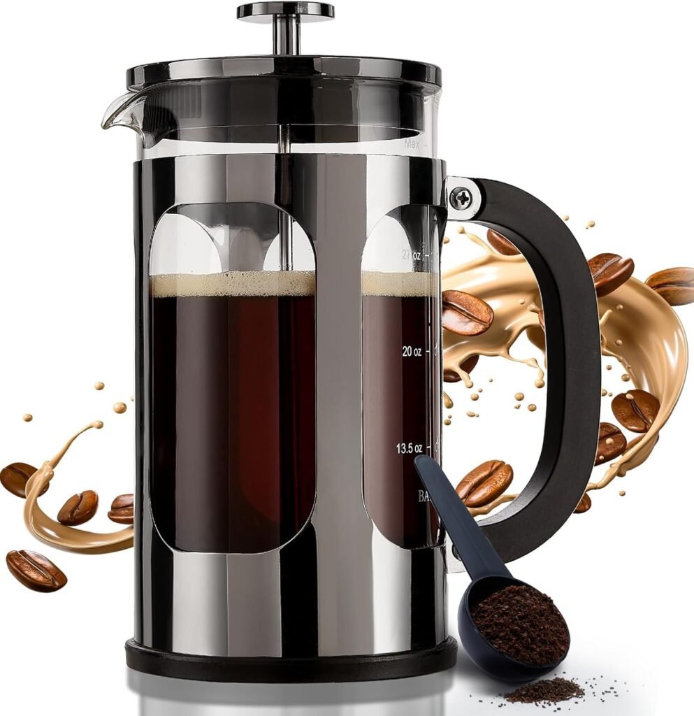 BAYKA French Press: The Perfect Brew for Coffee Lovers On-the-Go!