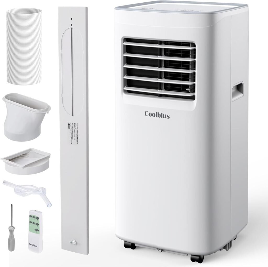 Beat the Heat: Review of the 8500 BTU Portable Air Conditioner - Your Cool Companion for 360 Sq.Ft!