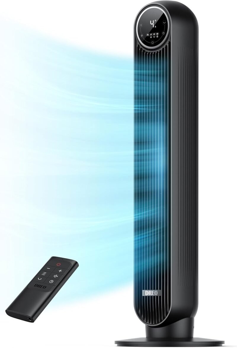 Breathe Easy: Dreo Tower Fan Review – Quiet, Powerful, and Perfect for Any Bedroom!
