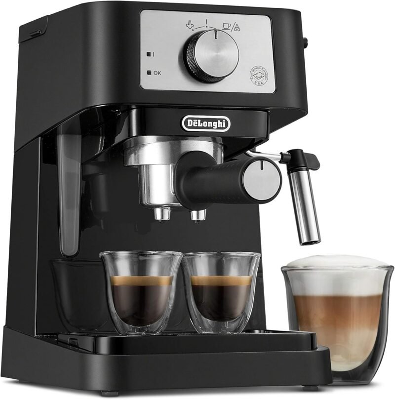 Brew Barista-Style Coffee at Home with the De'Longhi Stilosa Espresso Machine!