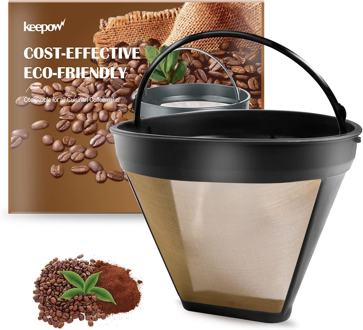 Brew Better Coffee: KEEPOW Reusable Filter for Cuisinart Makers Reviewed!