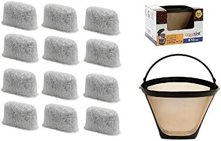Brew Better: GOLDTONE Coffee Filter & Charcoal Set for Cuisinart Owners
