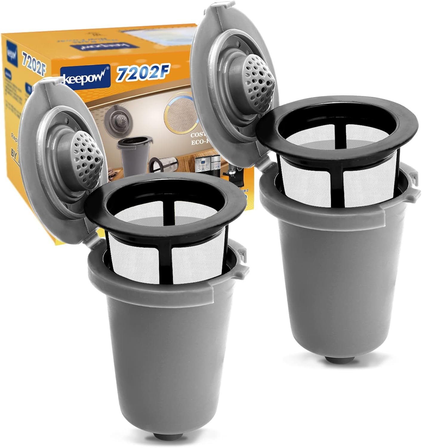 Brew Better: KEEPOW Reusable Filters for Cuisinart Coffee Makers Reviewed!