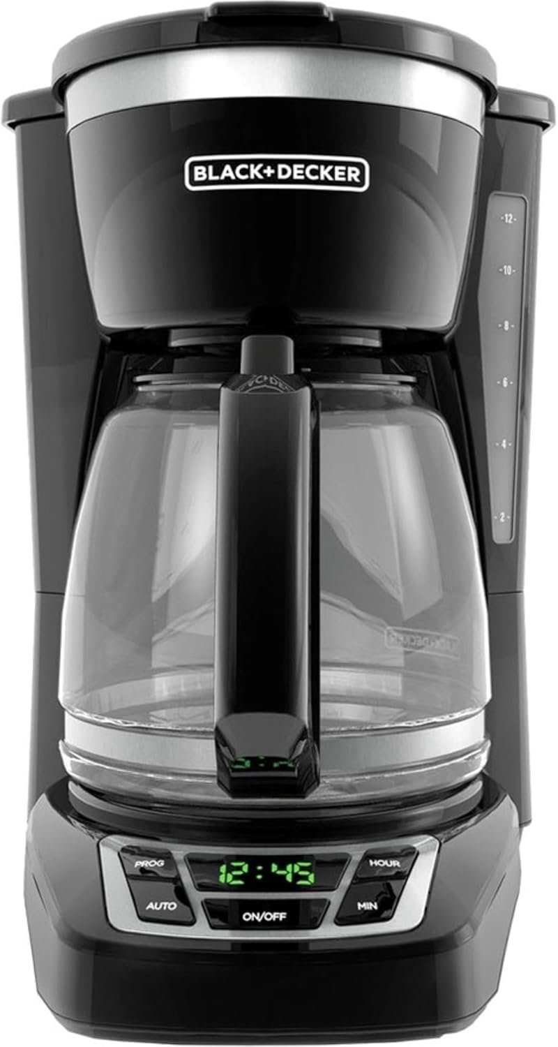 Brew Better Mornings: BLACK+DECKER 12-Cup Digital Coffee Maker Review