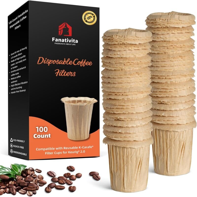 Brew Better: Top 5 Reasons to Choose Unbleached Disposable Coffee Filters for Your Reusable K-Cup!