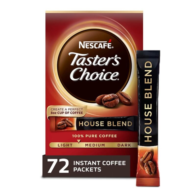 Brew Bliss Anytime: NESCAFE Taster's Choice House Blend Instant Coffee Review