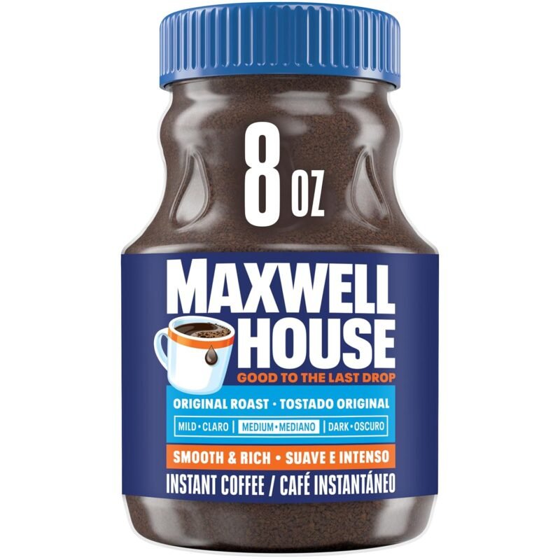 Brew Bliss: Maxwell House Original Roast Instant Coffee Review