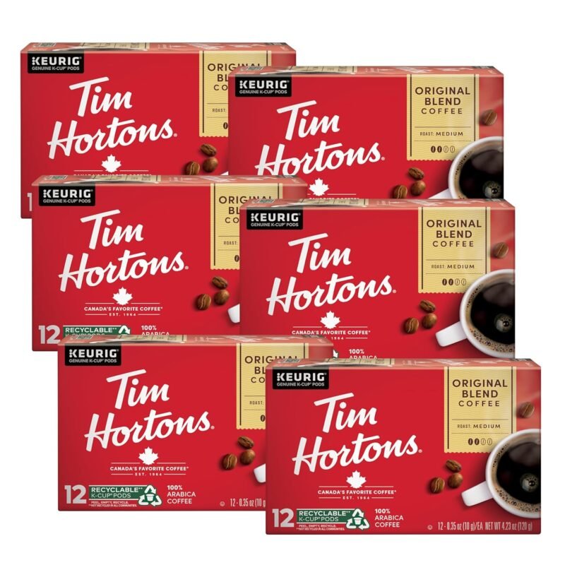 Brew Delight: Tim Hortons Original Blend K-Cups Review – Your Perfect Medium Roast!