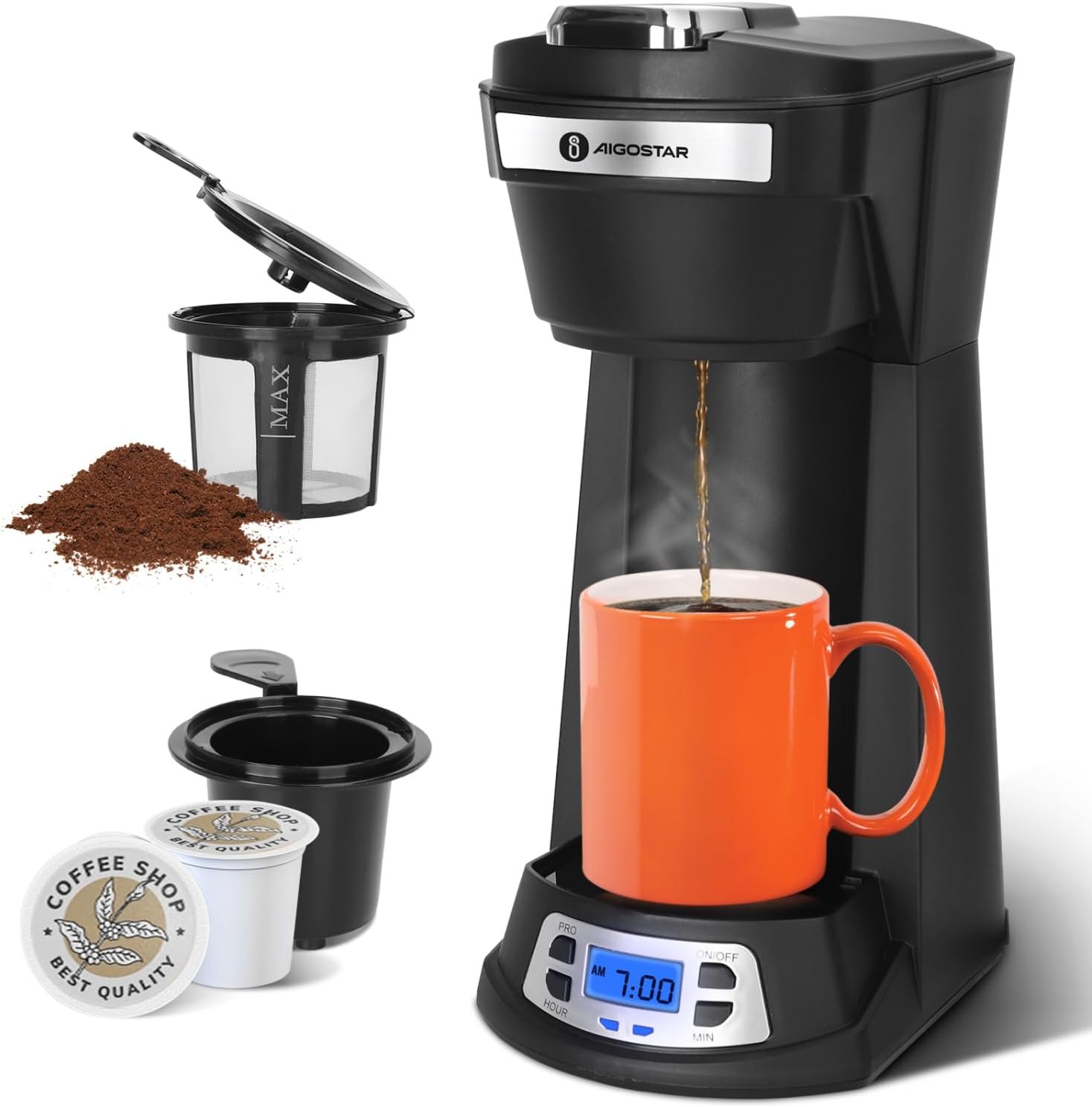 Brew Excellence: Aigostar Single Serve Coffee Maker Review