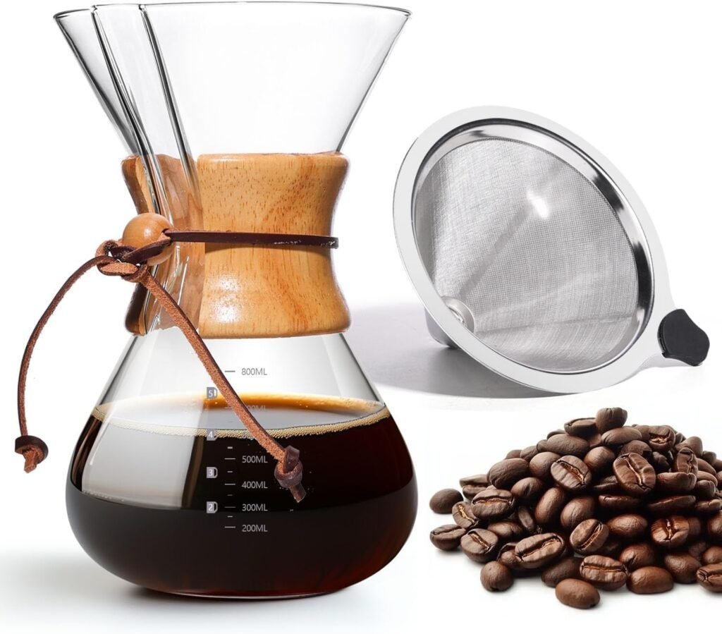 Brew Like a Barista: The Ultimate 27 OZ Pour Over Coffee Maker Review