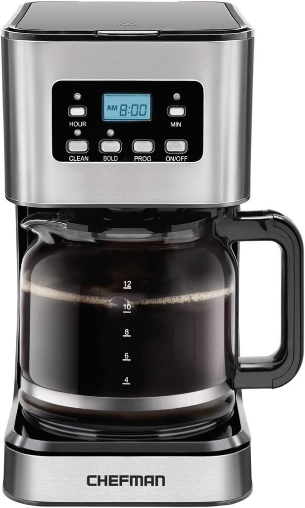 Brew Perfection: Chefman 12-Cup Programmable Coffee Maker Review