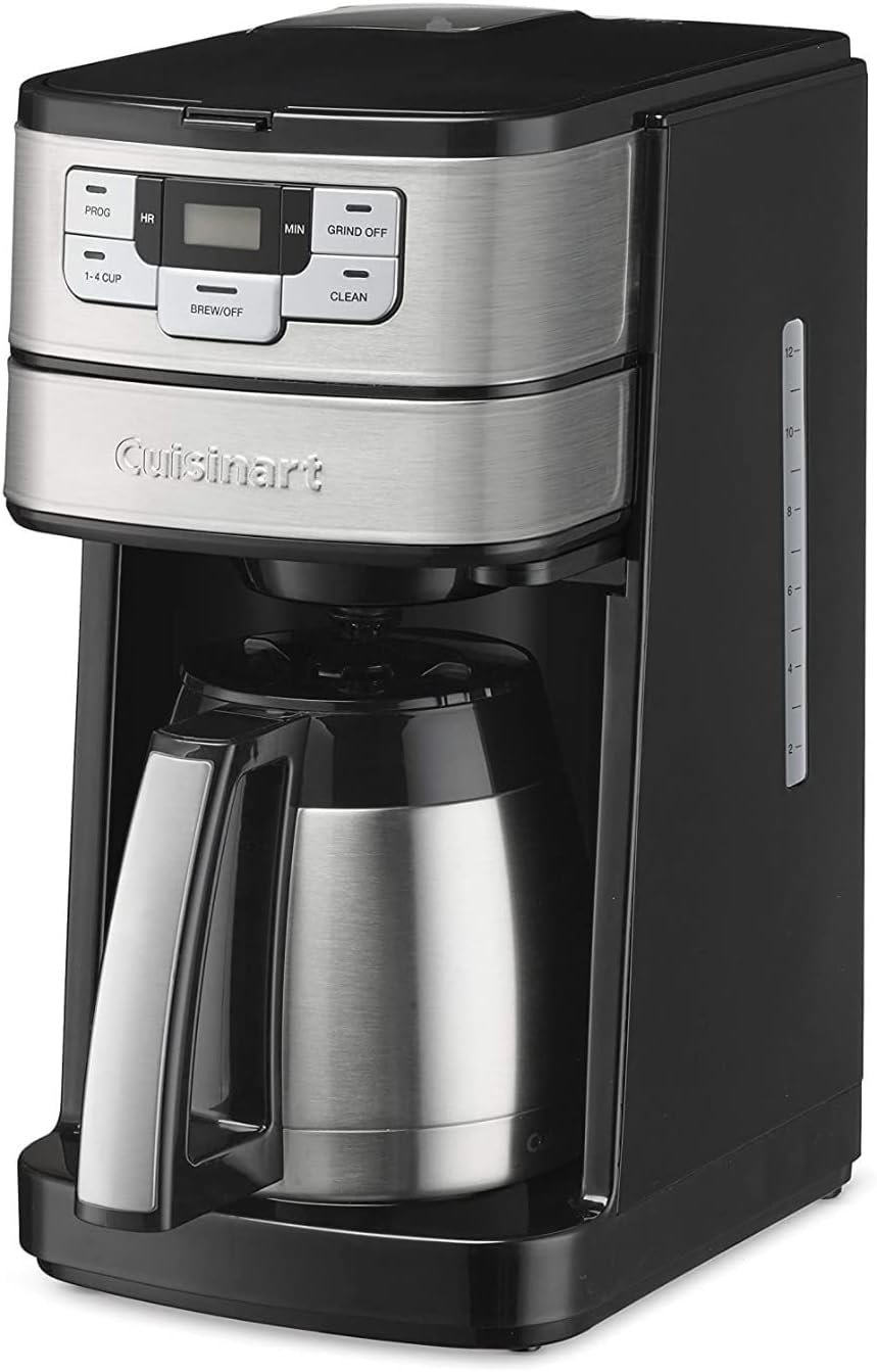 Brew Perfection: Cuisinart's 10-Cup Grind & Brew Coffee Maker Review