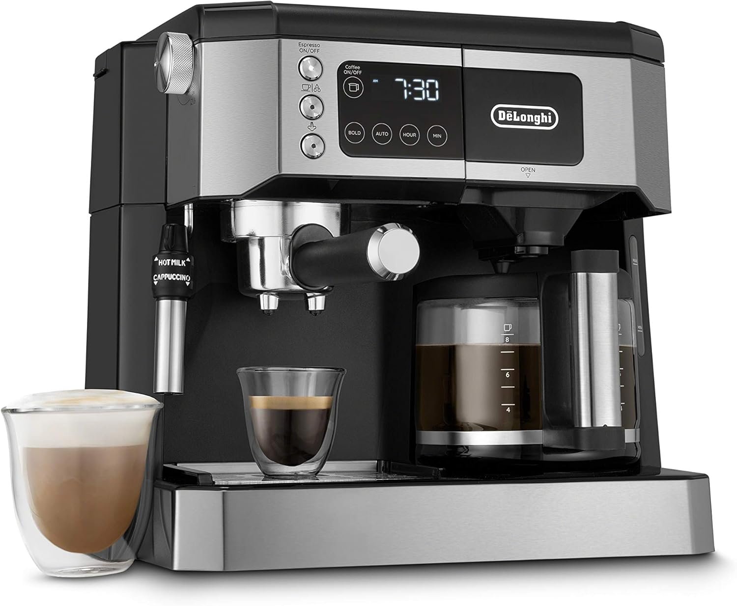Brew Perfection: De'Longhi All-in-One Coffee & Espresso Maker Review