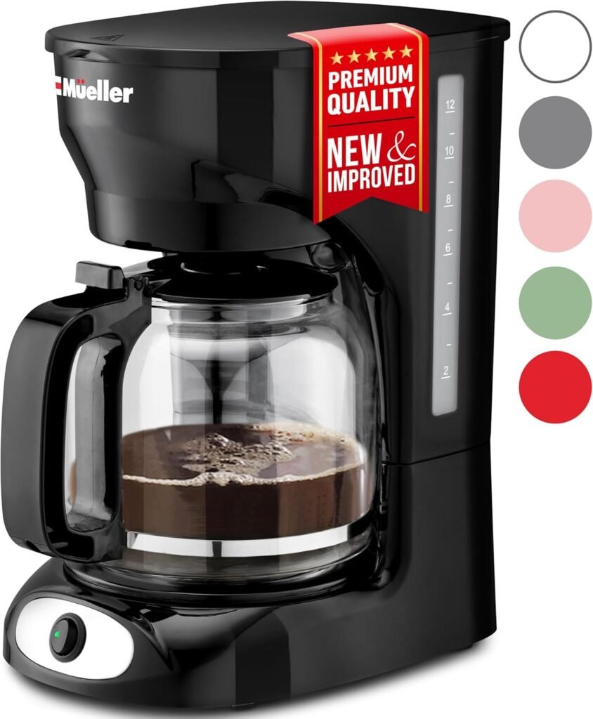 Brew Perfection: The Mueller 12-Cup Drip Coffee Maker Review