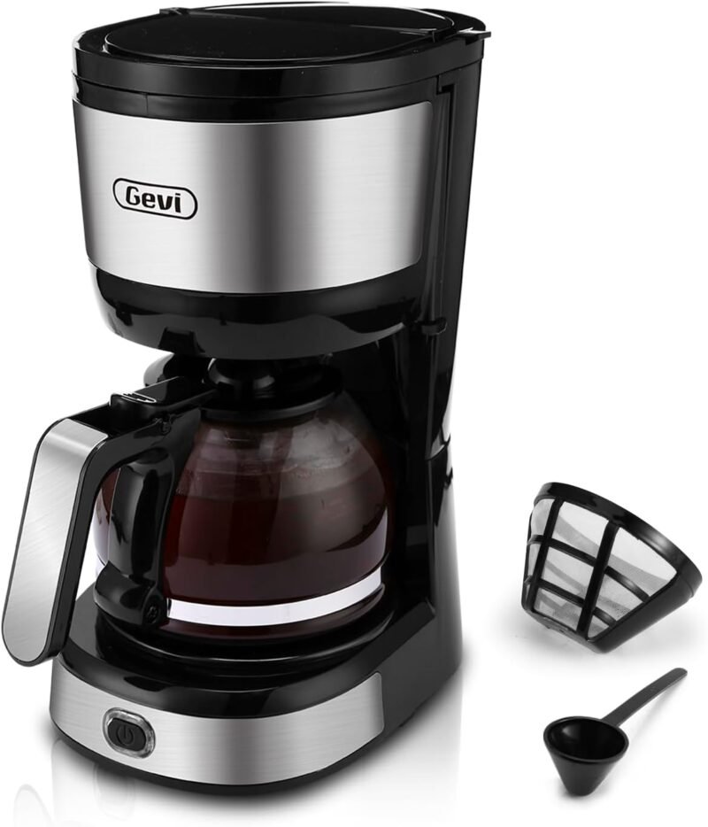 Brew Perfectly: Gevi 4-Cup Coffee Maker Review - A Compact Coffee Experience