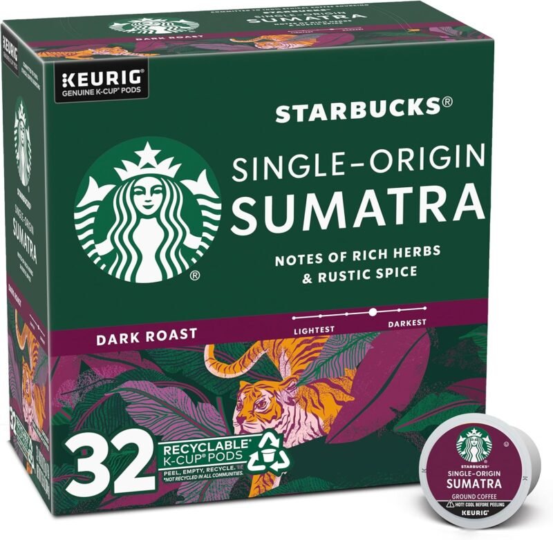 Brew the Bold: Starbucks Sumatra K-Cup Pods Review