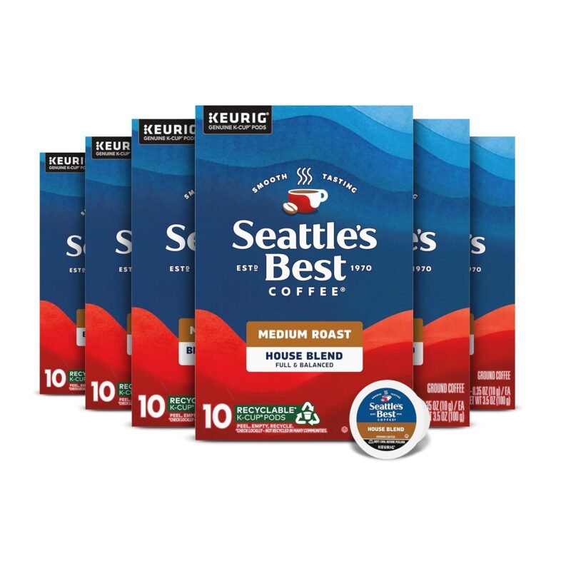 Brew the Perfect Cup: Seattle's Best Coffee House Blend Medium Roast K-Cup Review