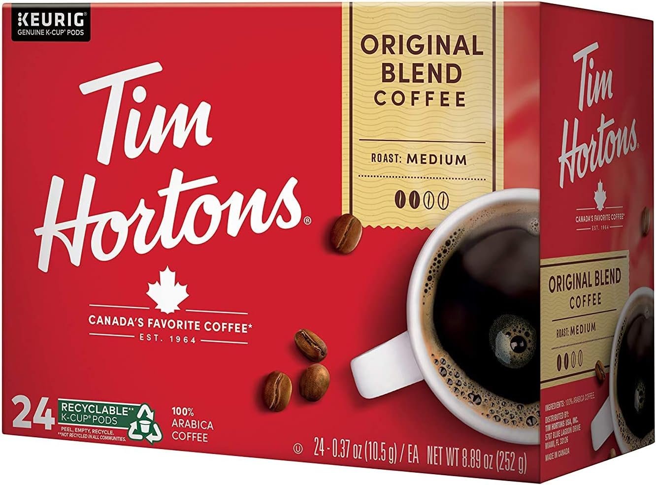 Brew the Perfect Cup: Tim Hortons Original Blend K-Cup Pods Review