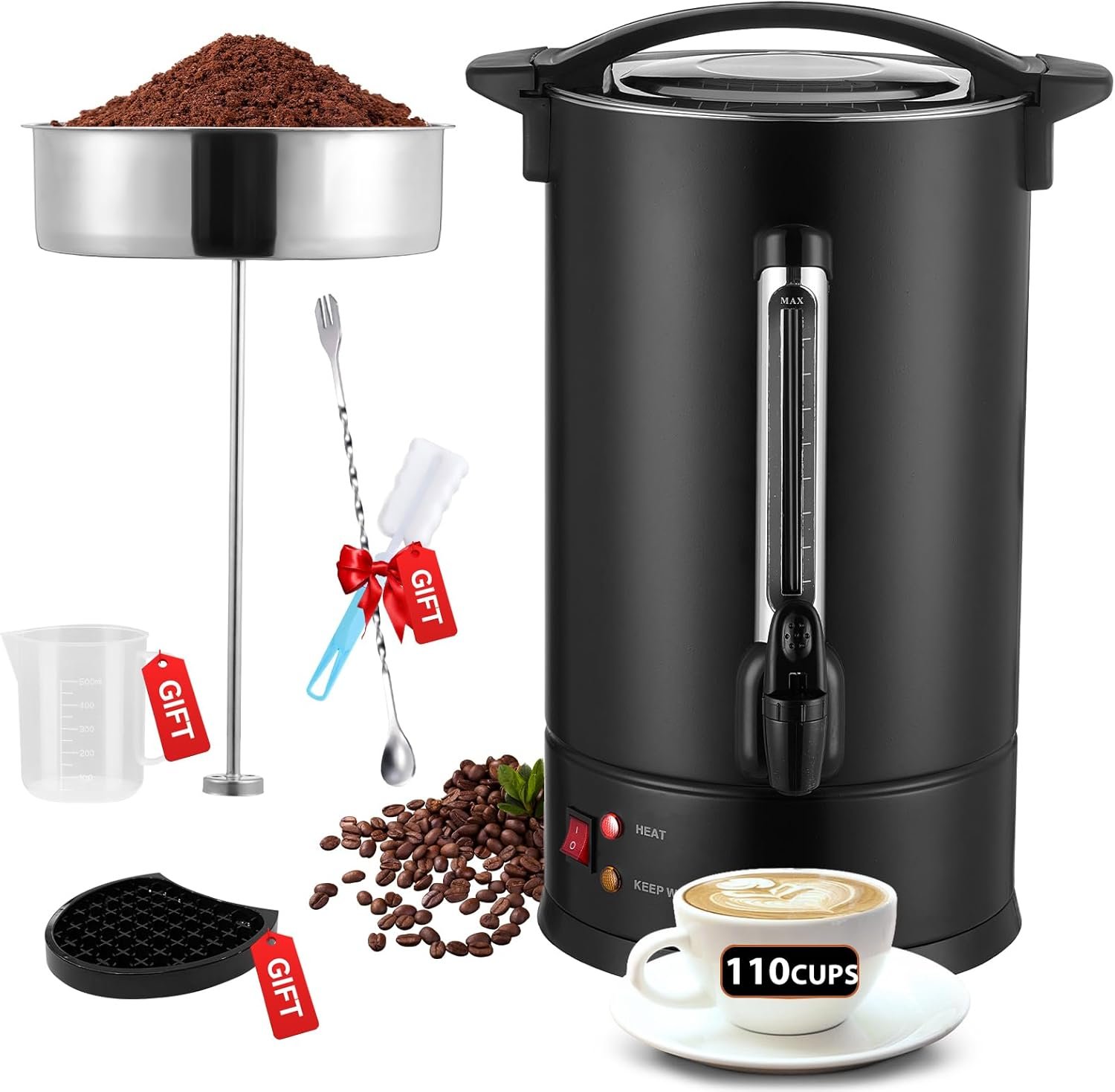 Brew Up a Storm: The Ultimate Review of the 110 Cup Commercial Coffee Urn with Percolator