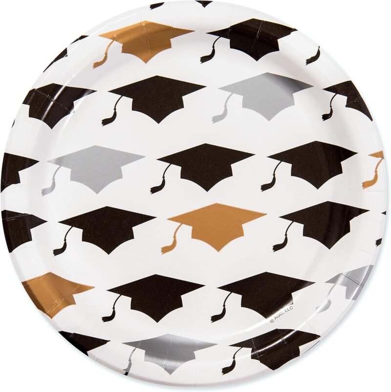 Celebrate in Style: American Greetings Graduation Dessert Plates Review