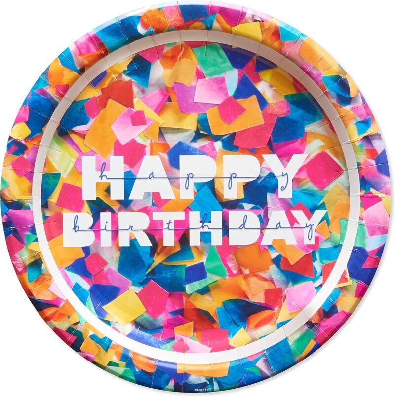Celebrate in Style: Review of American Greetings Confetti Birthday Party Plates