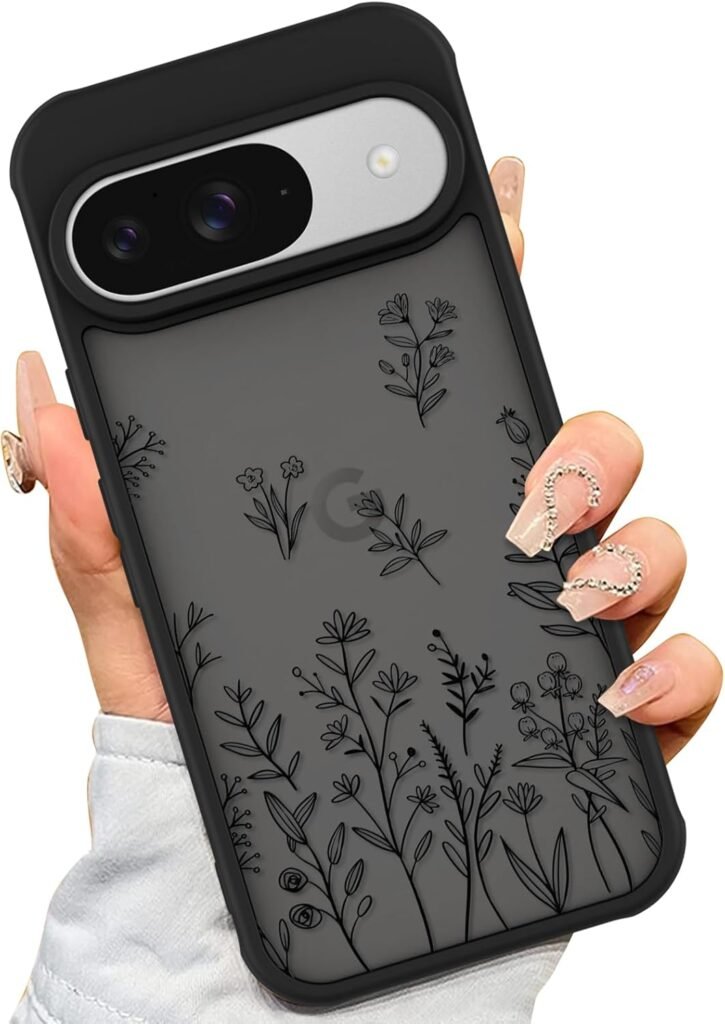 Chic Protection: The AIGOMARA Floral Case for Google Pixel 9 & 9 Pro