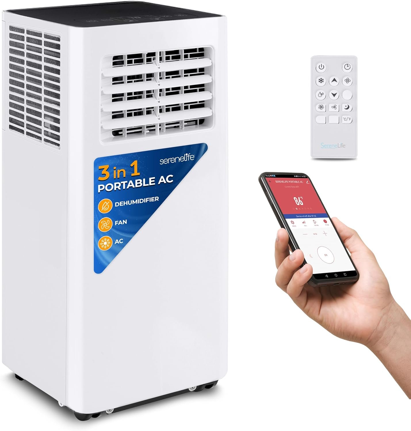 Chill Anywhere: Review of the SereneLife Portable 8,000 BTU AC with Dehumidifier
