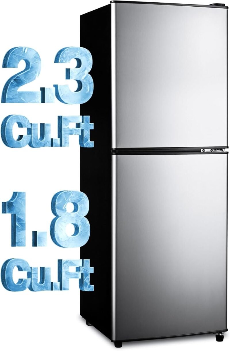 Chill in Style: Review of the 4.1 Cu.Ft Bottom Freezer Refrigerator for Any Space!