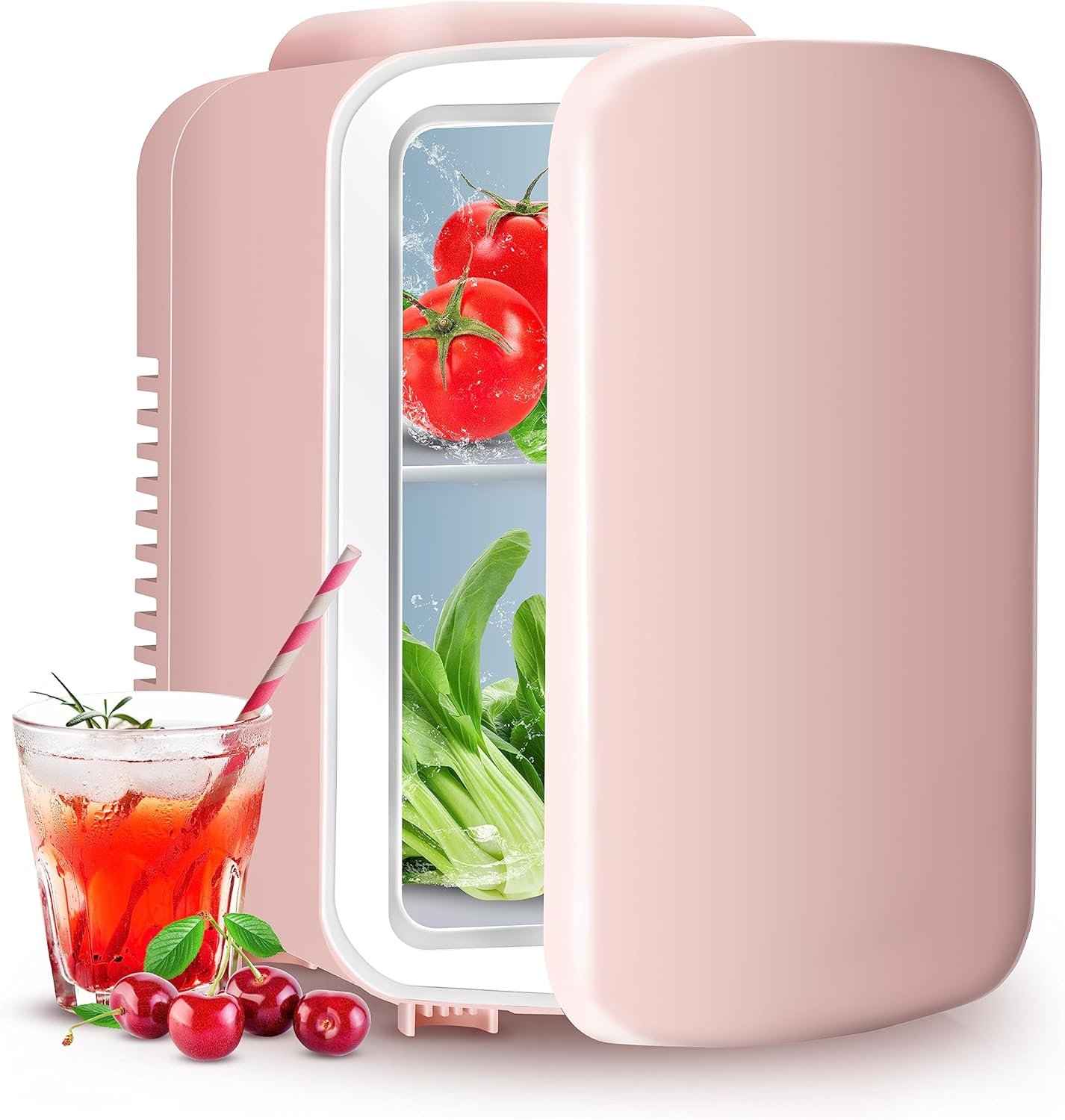 Chill or Heat: The YSSOA 4L Mini Fridge - Your Versatile Desk Companion!