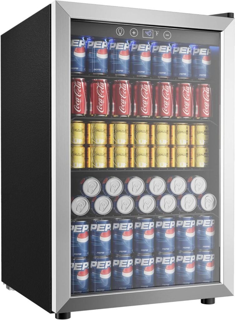 Chill Out: A Review of the EUHOMY 4.5 Cu.ft Beverage Refrigerator – Your Ultimate Drink Dispenser!