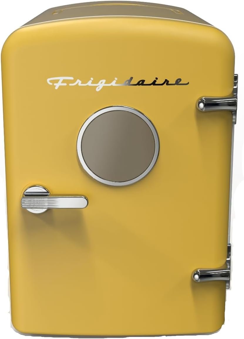 Chill Out in Style: A Review of the Frigidaire 6-CAN Mini Fridge in Eye-Catching Yellow