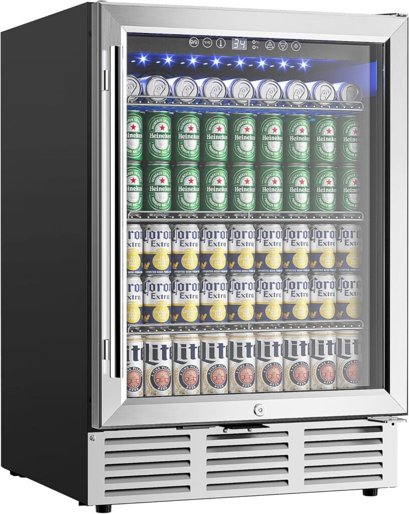Chill Out: The Ultimate Review of the EUHOMY 24 Inch Beverage Refrigerator