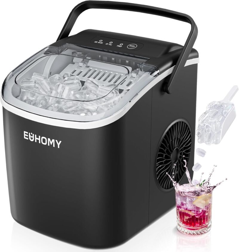 Chill Out: The Ultimate Review of the EUHOMY Countertop Ice Maker Machine