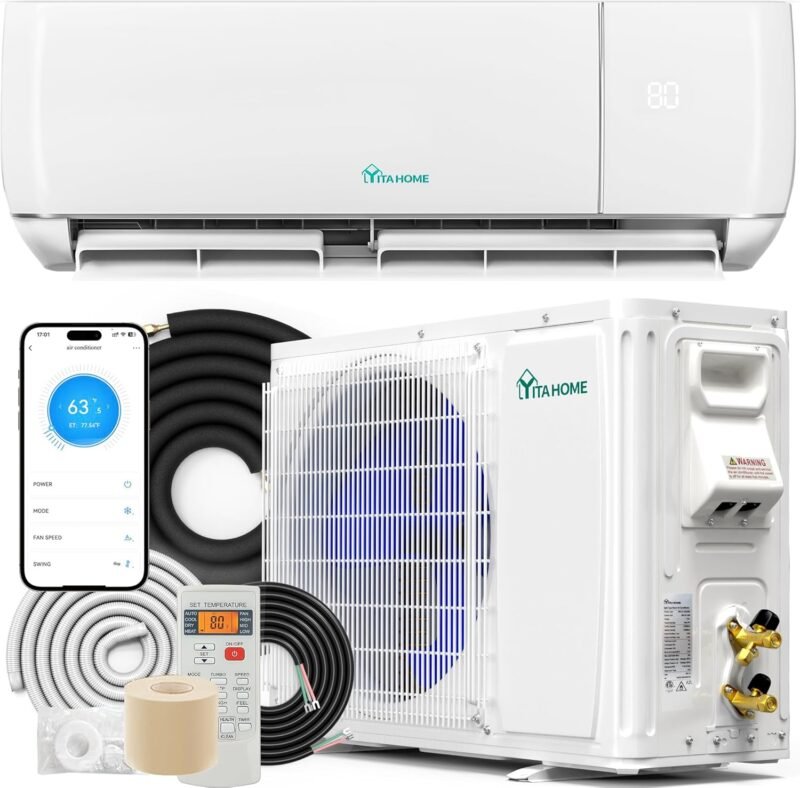 Chill Out with the YITAHOME 12000 BTU Mini Split: Your Ultimate Smart AC Solution!