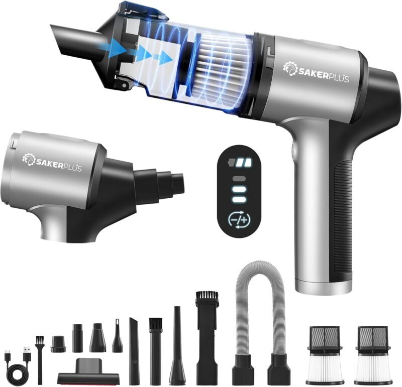 Clean Anywhere: Review of the 4-in-1 Cordless Handheld Car Vacuum