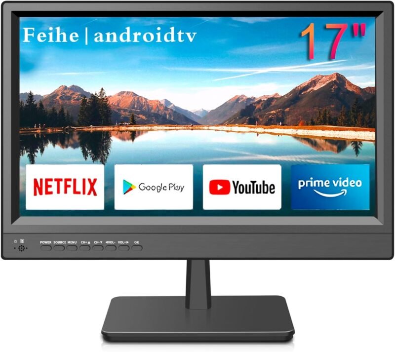 Compact Entertainment: Review of the 17-Inch Smart TV for Kitchen & RV Use