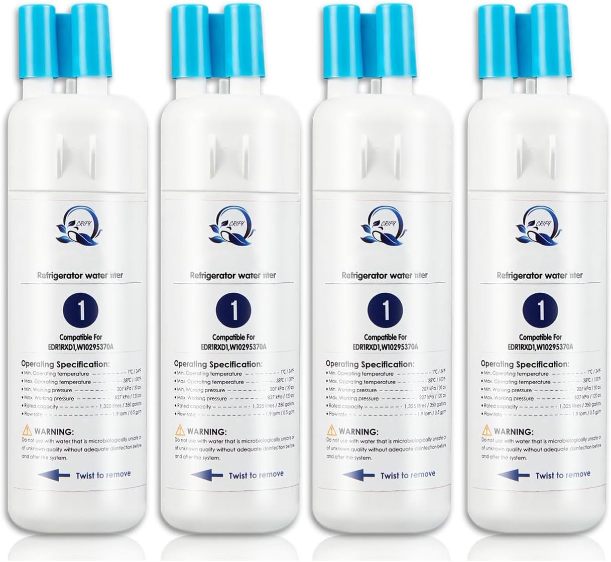 Crystal Clear: Top 4-Pack Refrigerator Water Filter Review!