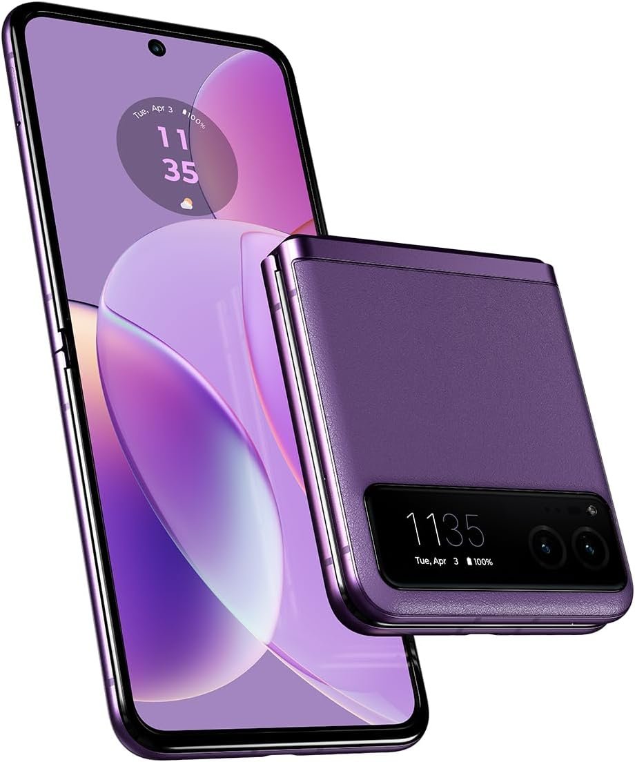 Discover the New Motorola Razr 2023: Unlocked Innovation in Summer Lilac!