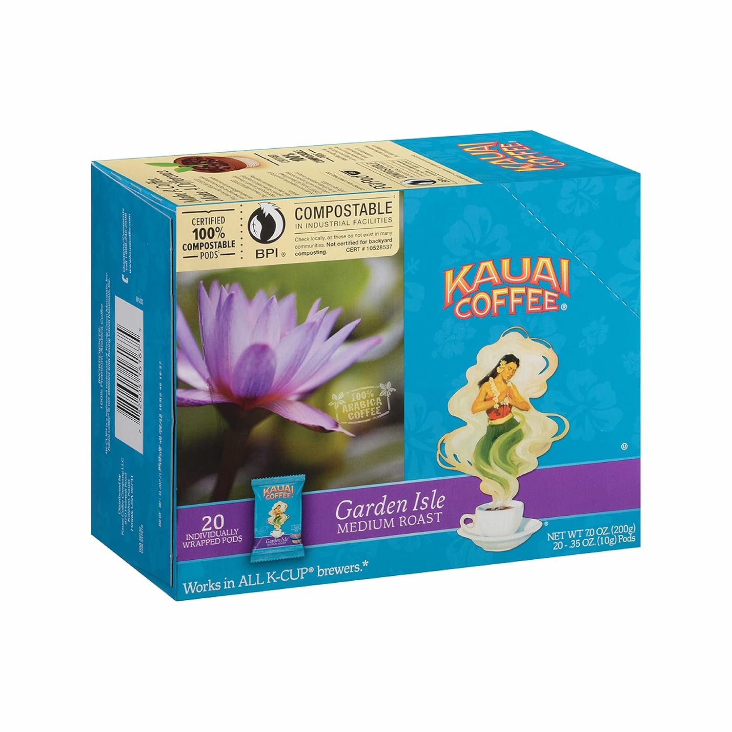 Discover the Rich Flavor of Kauai Coffee Garden Isle Medium Roast: Eco-Friendly Pods for Your Perfect Brew!
