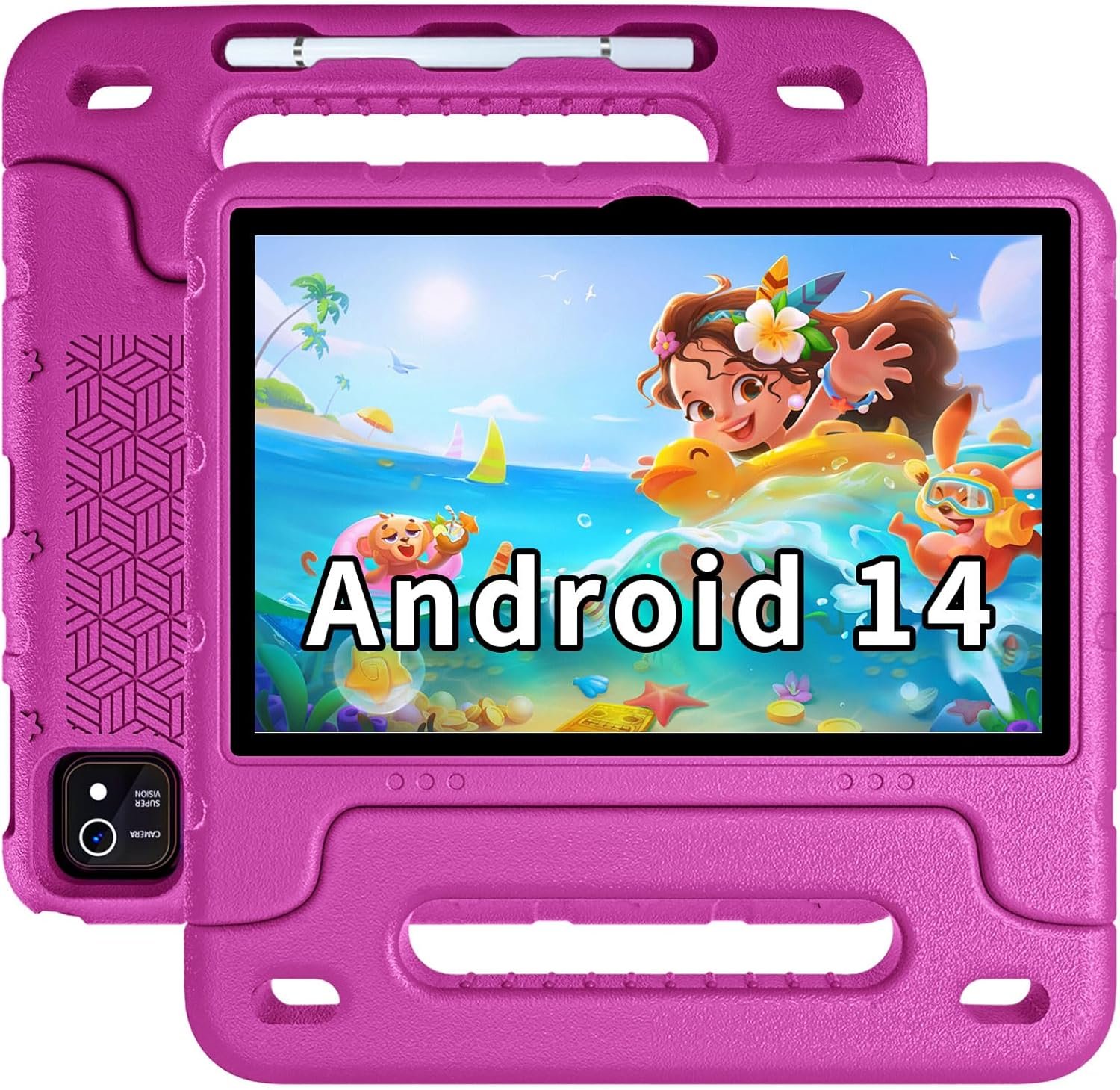 Discover the Ultimate Kids Tablet: The 10-Inch Android Tablet with Parental Controls and Fun Features!