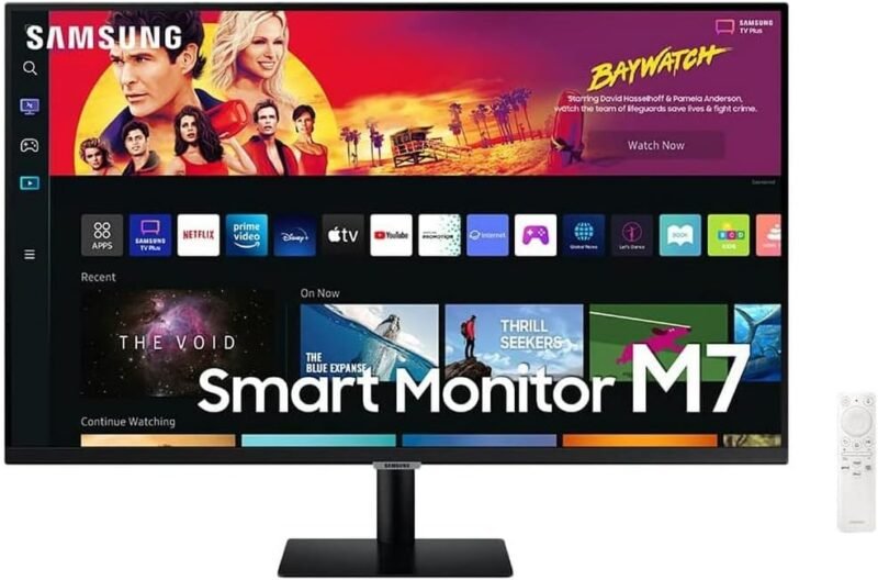 Discover the Ultimate Smart Setup: SAMSUNG 32" M70B 4K UHD Monitor Review