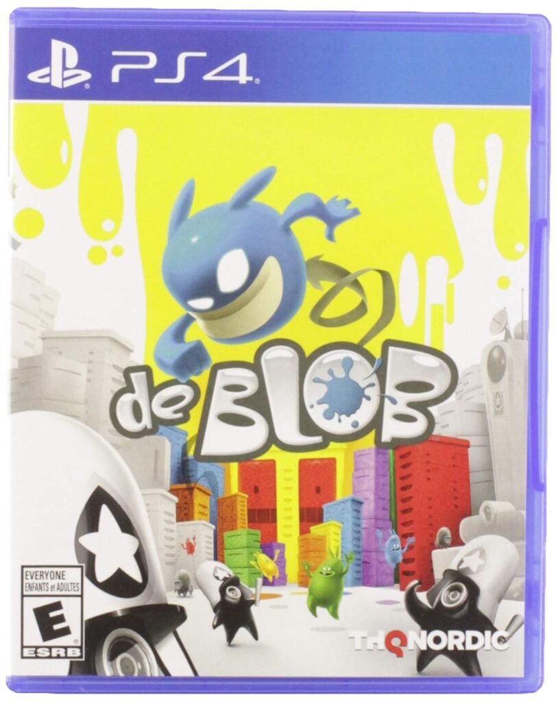Dive into Fun: de Blob for PS4 – A Colorful Review!