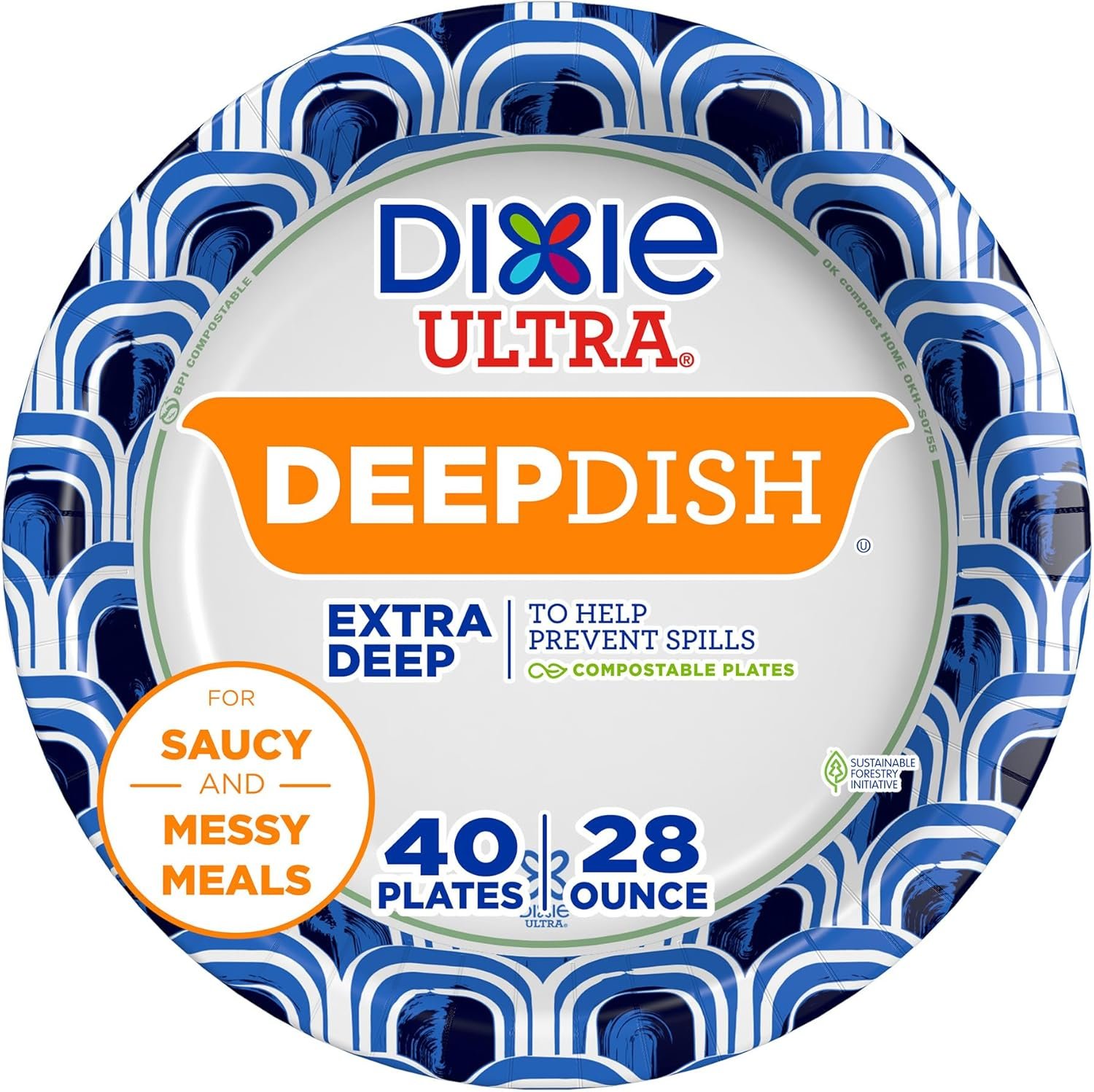 Dixie Ultra Deep Dish Plates: The Ultimate Solution for Messy Meals!