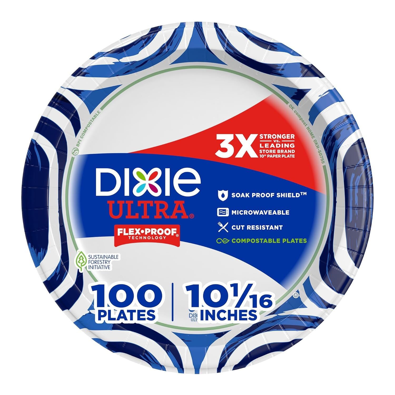 Dixie Ultra: The Ultimate Heavy-Duty Paper Plates for Messy Meals!