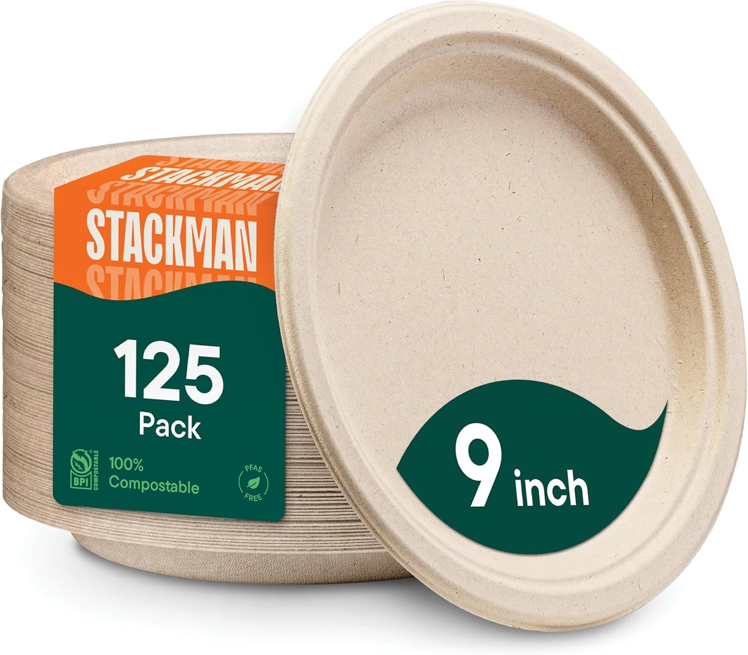 Eco-Friendly Dining: Review of 100% Compostable Heavy Duty Paper Plates