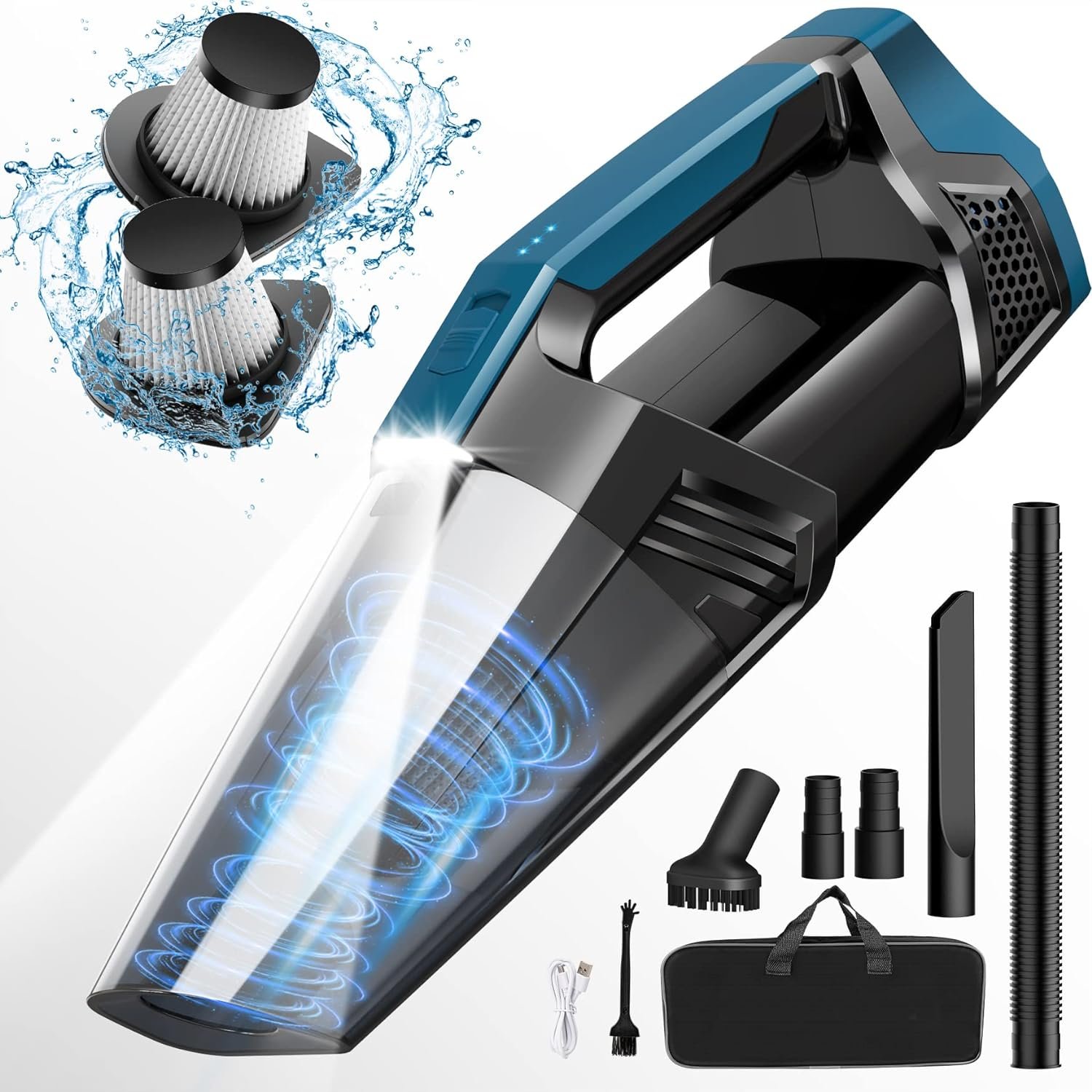 Effortless Cleaning: Review of the Indigo Blue Cordless High Power Handheld Vacuum