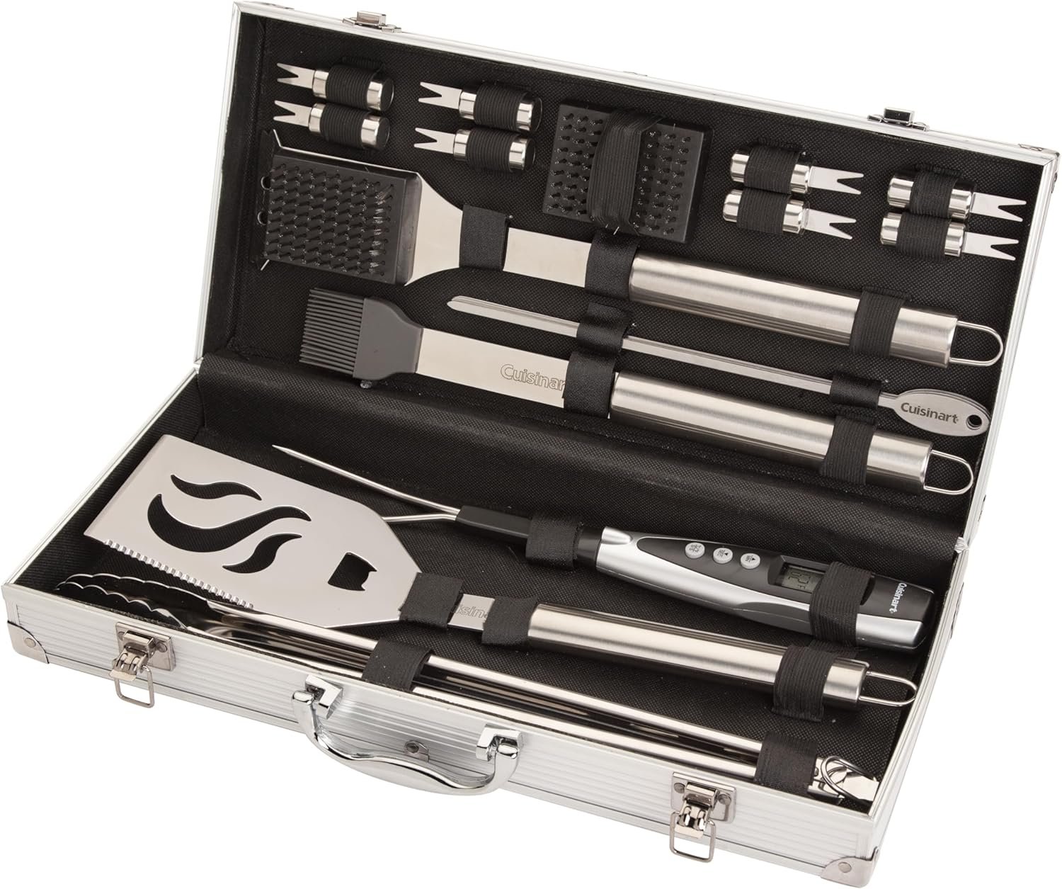 Elevate Your BBQ Game: Cuisinart's 20-Piece Deluxe Grill Tool Set Review