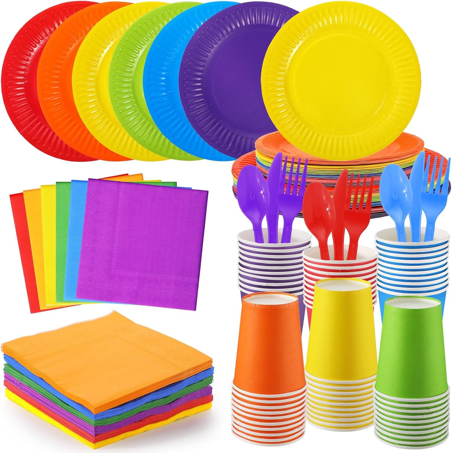 Elevate Your Celebration: Review of Inbagi's 420-Piece Rainbow Party Decoration Set!