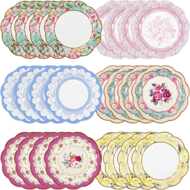 Elevate Your Celebrations with Talking Tables Pretty Floral Paper Plates!